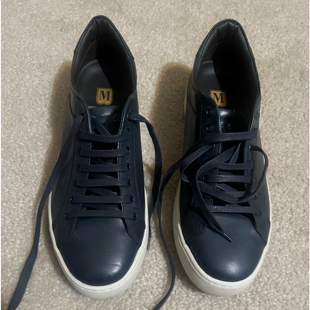 Bruno Magali “westy sneaker” size 10.5 navy worn once!
